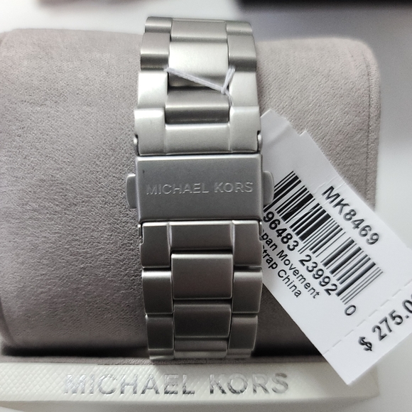 MK Men's Gareth Chronograph Black Dial Watch - Picture 8 of 10